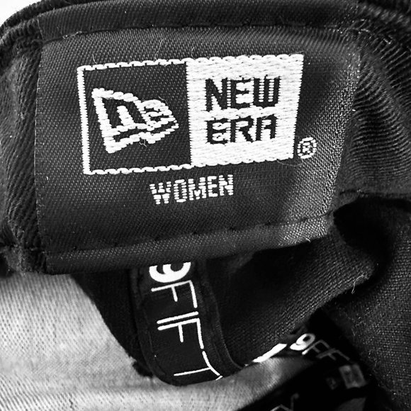 San Francisco Giants MLB Womens Baseball Cap Hat New Era Black Orange Sparkle OS - Picture 2 of 12